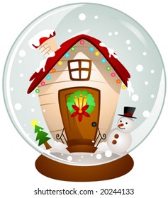 Snowglobe - Vector