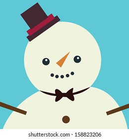 Snowman card