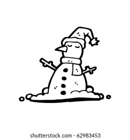 snowman cartoon