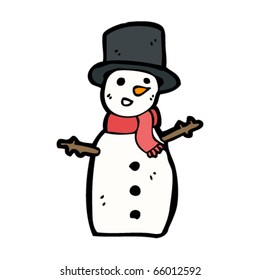 snowman cartoon
