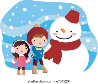 Snowman Character