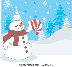 Snowman Character