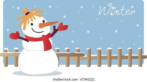 Snowman Character