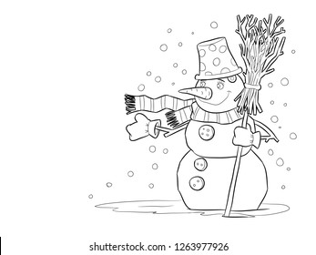 snowman clipart images black and white kitchens