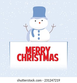 Snowman christmas