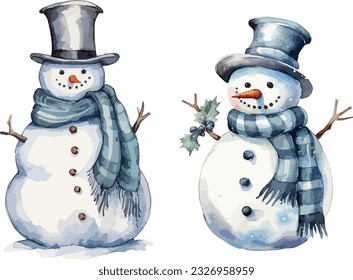 96,700+ Snowman Illustrations, Royalty-Free Vector Graphics & Clip