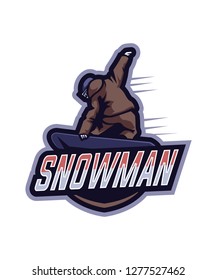 Snowman E Sport Logo