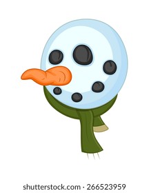 Snowman Face Expression
