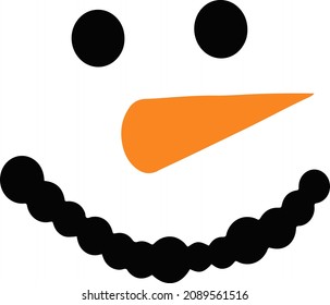 Snowman faces decoration for Christmas T-shirt Cards frames cups 