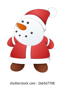 Snowman Funny Character