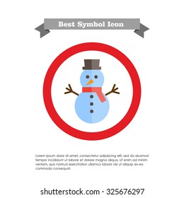 Snowman icon