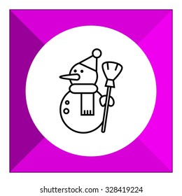 Snowman icon