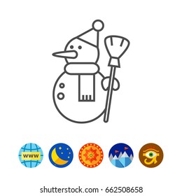 Snowman icon