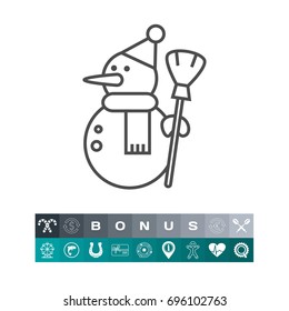 Snowman icon