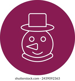 Snowman Icon Design For Personal And Commercial Use