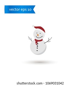 snowman. snowman icon. sign design. Vector EPS 10.