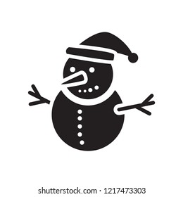 Snowman Icon Trendy Snowman Logo Concept Stock Vector (Royalty Free ...