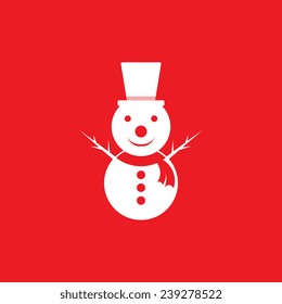 Snowman icon - Vector