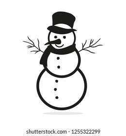 Snowman Silhouette Images Stock Photos Vectors Shutterstock