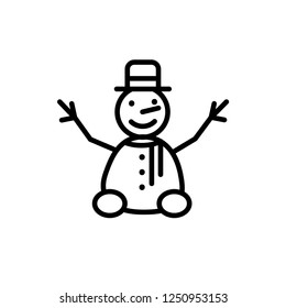 snowman icon victor