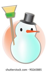 Snowman illustrated
