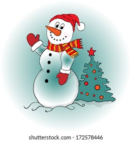 Snowman illustration