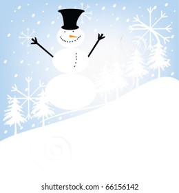 snowman illustration