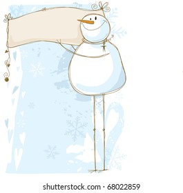 Snowman Love