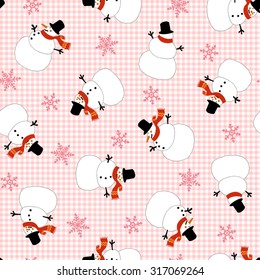 Snowman pattern