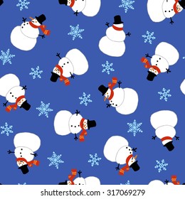 Snowman pattern