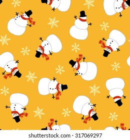 Snowman pattern