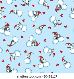 Snowman pattern
