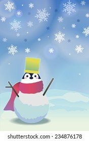 Snowman Penguin
