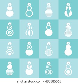 snowman simple drawing set