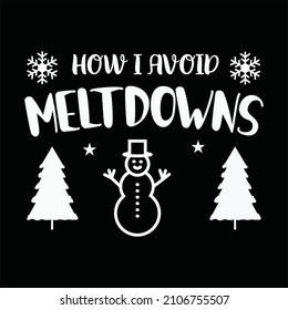 snowman t shirt design for variety quality
