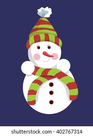 snowman vector