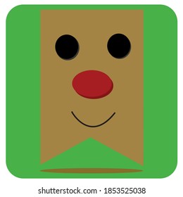 vector de nieve, fondo, banner, carteles, tarjeta, dibujo animado, celebración, personaje, fondo de carismas, Navidad, color, concepto, lindo, diciembre, decoración, diseño, emoción, cara, bandera