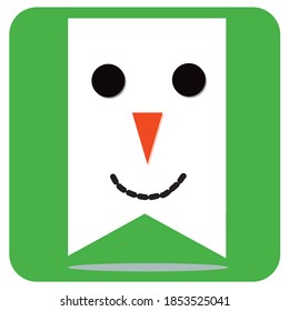 Schneemann, Vektorgrafik, Hintergrund, Banner, Banner, Karte, Cartoon, Feier, Charakter, charismatische Hintergrund, Weihnachten, Farbe, Konzept, süß, Dezember, Dekoration, Dekoration, Design, Emotion, Gesicht, Flagge