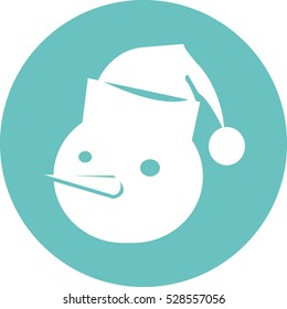 Snowman vector cartoon cute Christmas themed