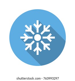 Snowman vector flat icon.