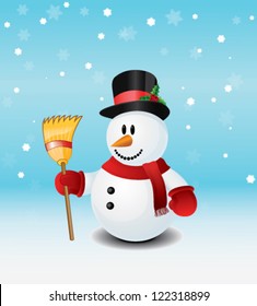 Snowman Vector Illustration