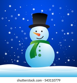 Snowman vector illustration