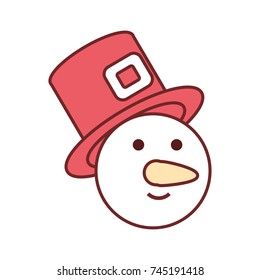 snowman vector illustration