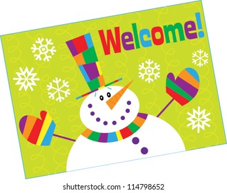 Snowman Welcome