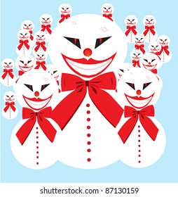 Snowmans coming