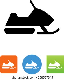 Snowmobile icon