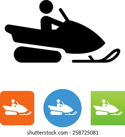 Snowmobile icon