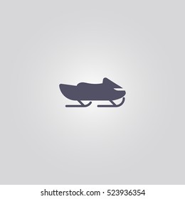 snowmobile icon design