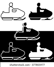 Snowmobile.
Tracked vehicles for transportation on snow-covered surfaces for winter trips.