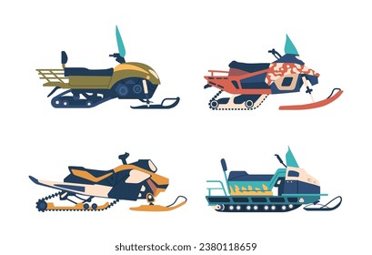 Snowmobiles Are Motorized Vehicles Designed For Winter Travel Over Snow And Ice. These Versatile Machines